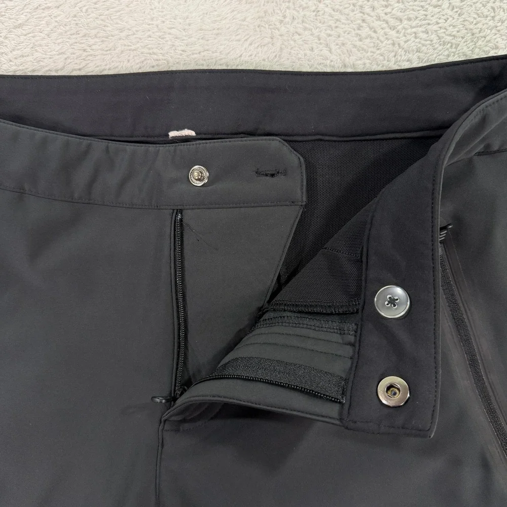 Lululemon Men 30x32 Black Athletic Running Hiking Pants Slim Fit Techwear Active